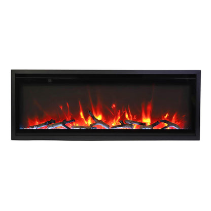 Amantii Symmetry Xtra Slim 65" Wall Mount Non-Smart Electric Fireplace