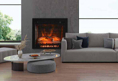 Remii by Amantii Heritage Classic 26" Traditional Electric Fireplace Insert With Logs