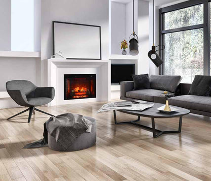 Remii by Amantii Heritage Classic 33" Traditional Electric Fireplace Insert With Logs