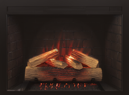 Remii by Amantii Heritage Classic 30" Traditional Electric Fireplace Insert With Logs
