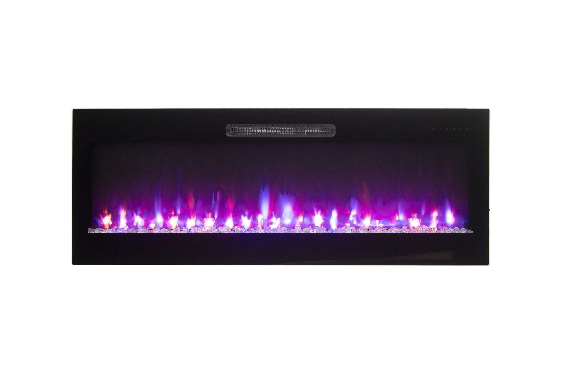 Remii by Amantii Horizon 50" WiFi-Enabled Wall-Mounted Electric Fireplace With Clear Glass Media