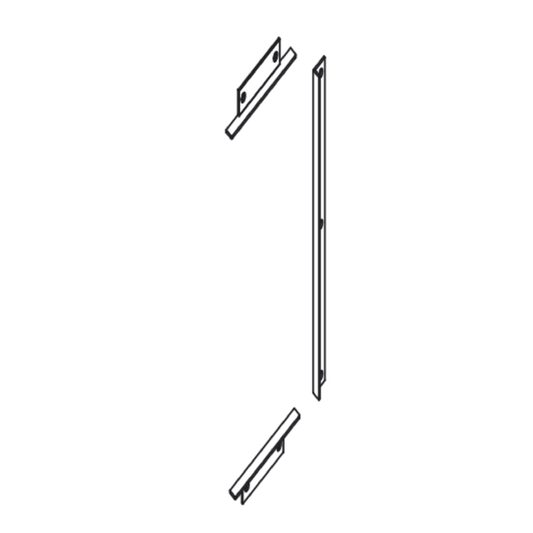 SimpliFire 1/2" Sides Trim for Scion Trinity Fireplace