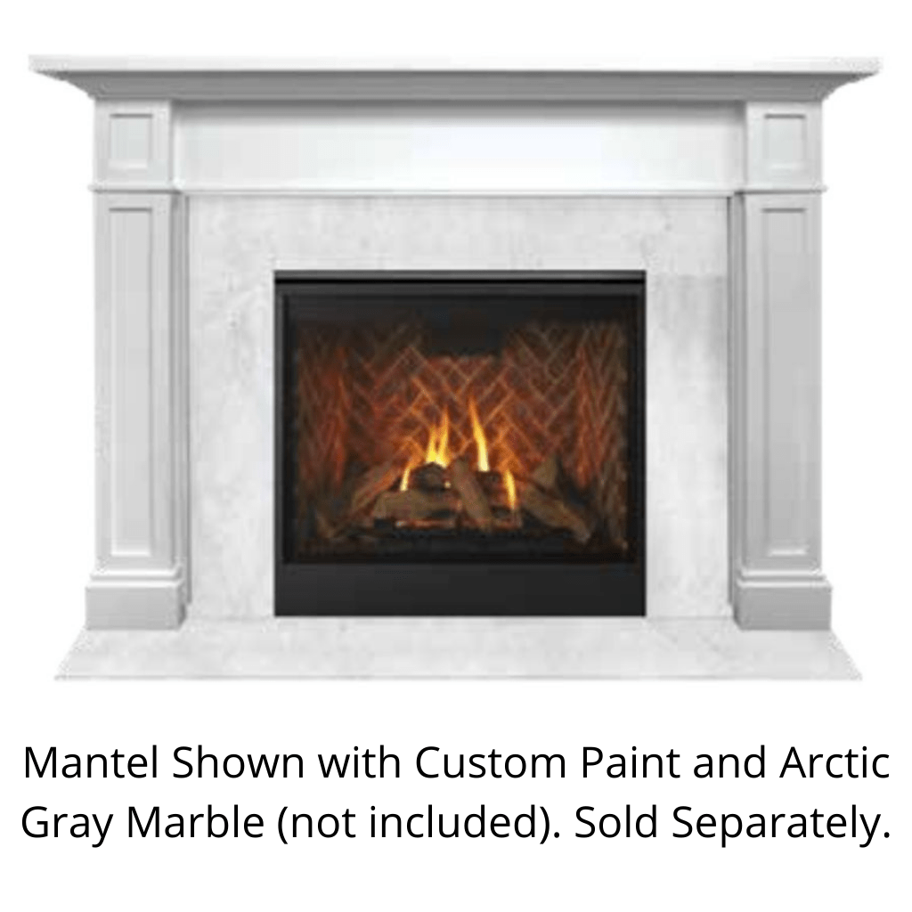 SimpliFire Acadia B-Size Unfinish Maple Flush Mantel