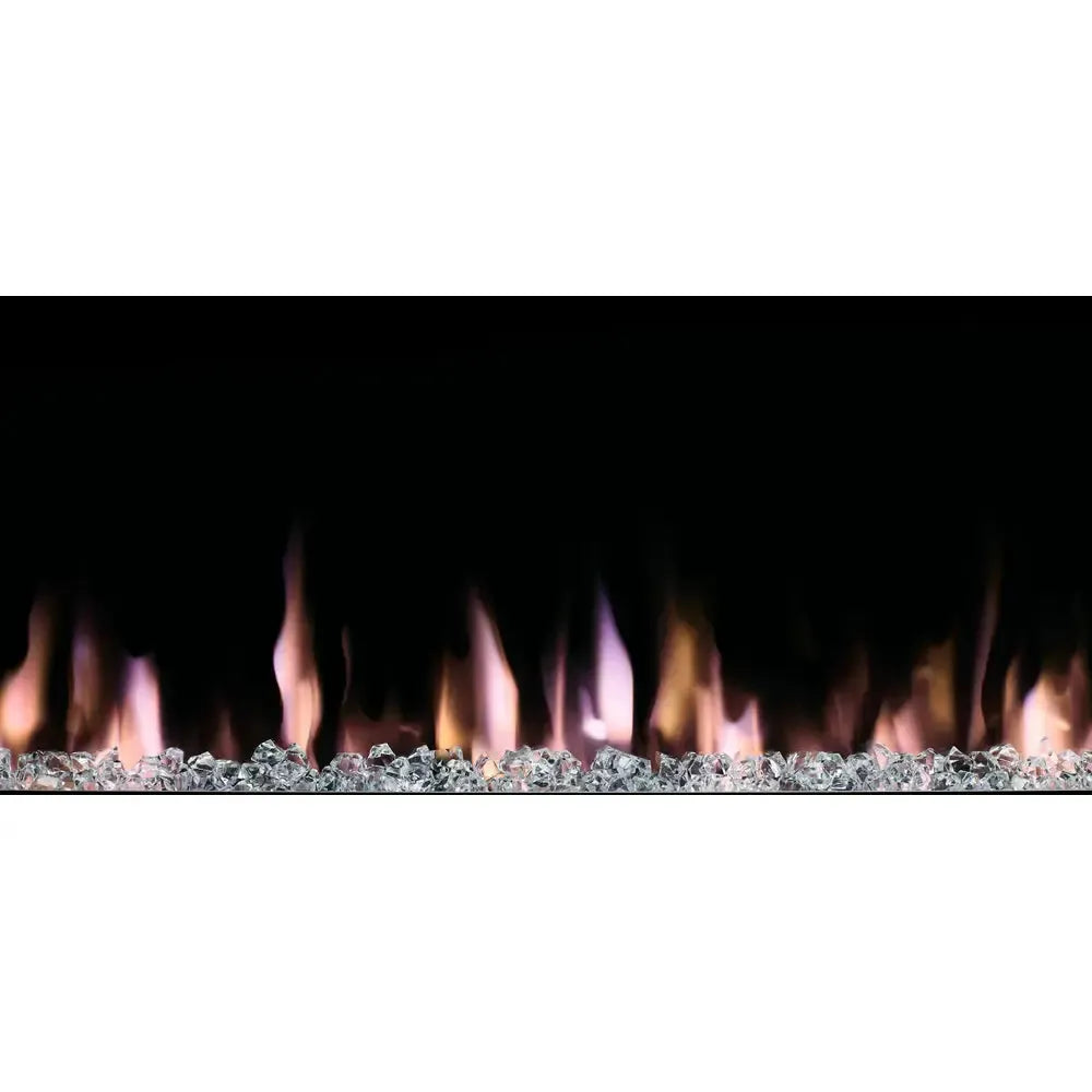 SimpliFire Allusion Slim 72" Linear Electric Recessed Fireplace