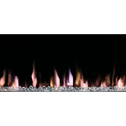 SimpliFire Allusion Slim 72" Linear Electric Recessed Fireplace