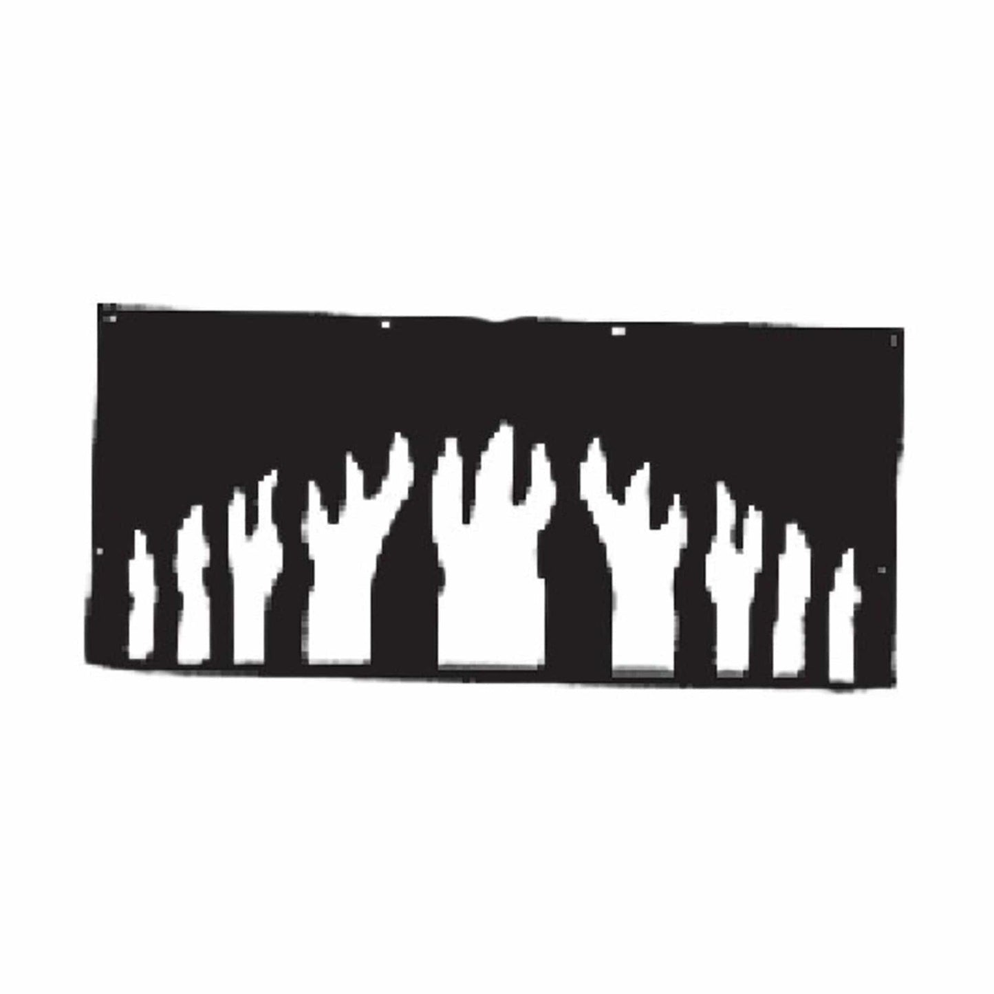 SimpliFire Flame Screen for 30" Built-In Electric Fireplace