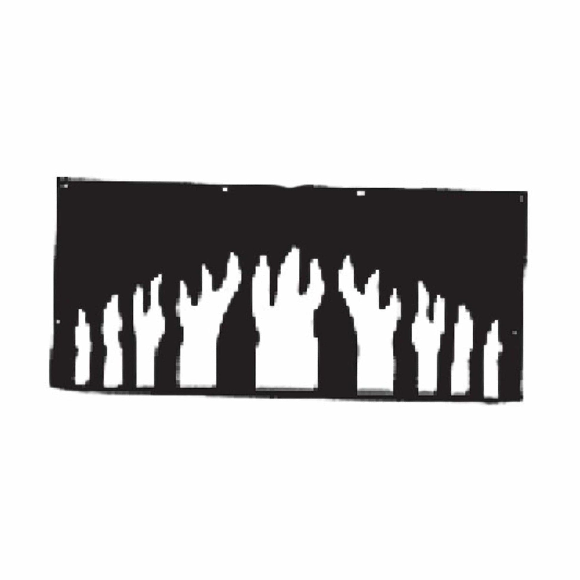 SimpliFire Flame Screen for 30" Built-In Electric Fireplace