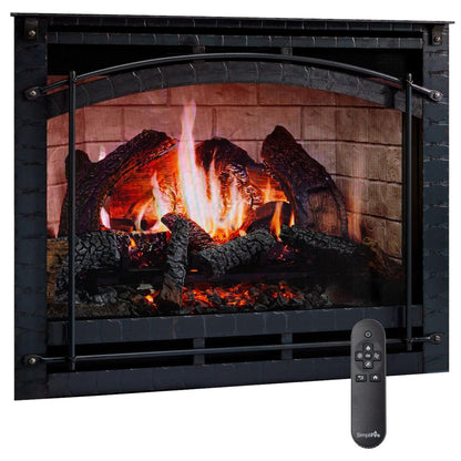 SimpliFire Inception 36" Built-In Electric Fireplace