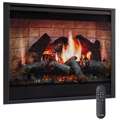 SimpliFire Inception 36" Built-In Electric Fireplace