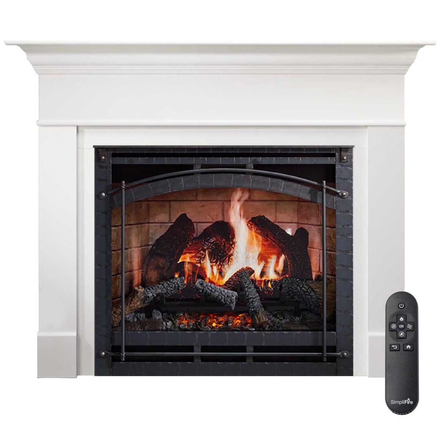 SimpliFire Inception 36" Built-In Electric Fireplace