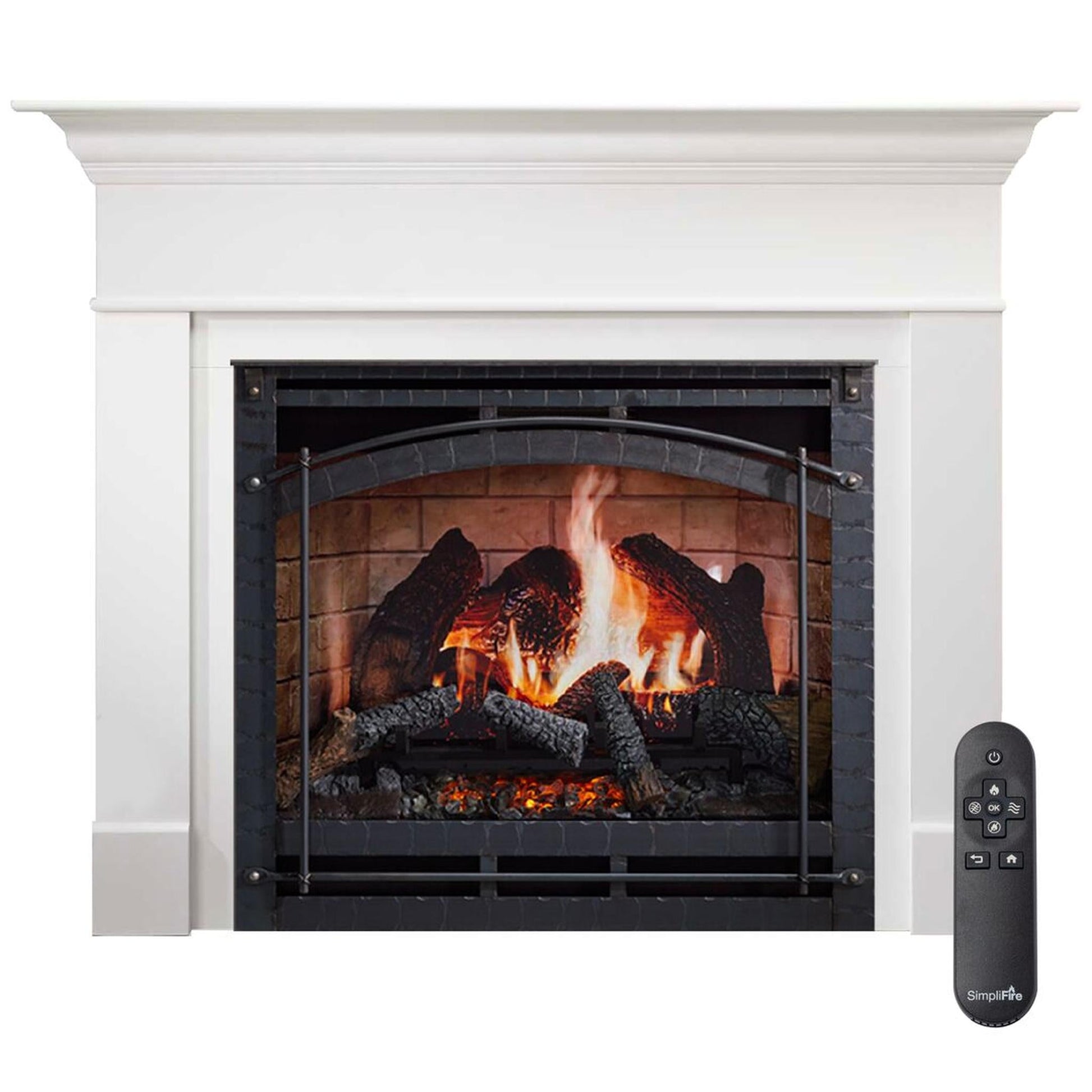 SimpliFire Inception 36" Built-In Electric Fireplace