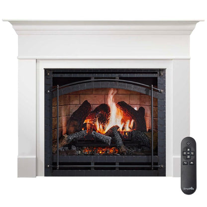 SimpliFire Inception 36" Built-In Electric Fireplace