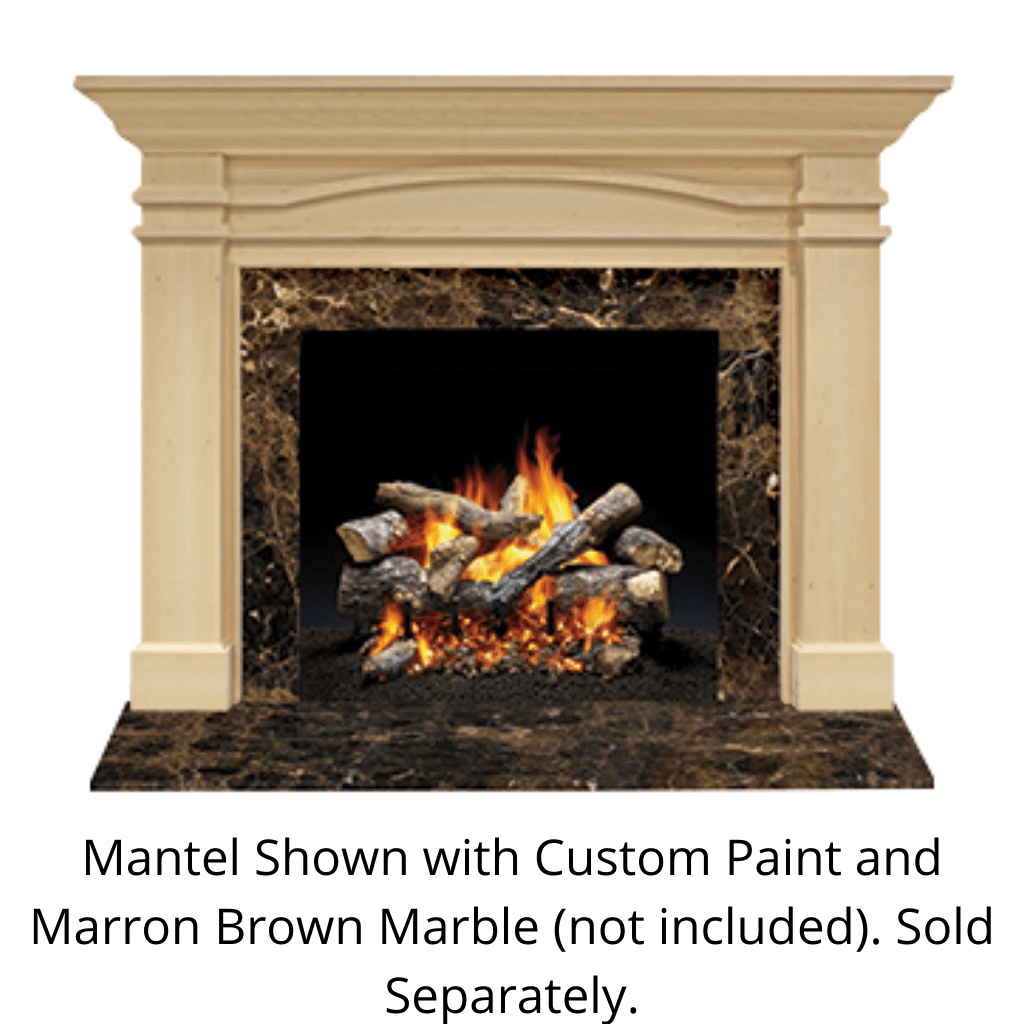 SimpliFire Portico B-Size Unfinished Maple Flush Mantel