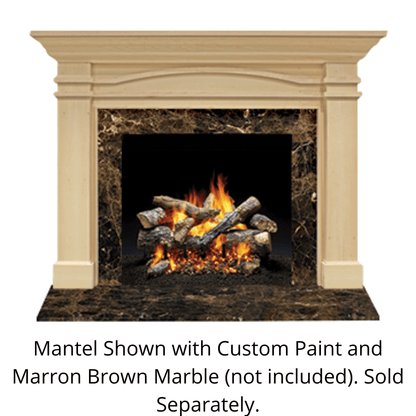 SimpliFire Portico B-Size Unfinished Maple Flush Mantel