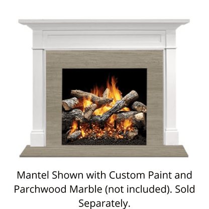 SimpliFire Roxborough B-Size Unfinished Maple Flush Mantel