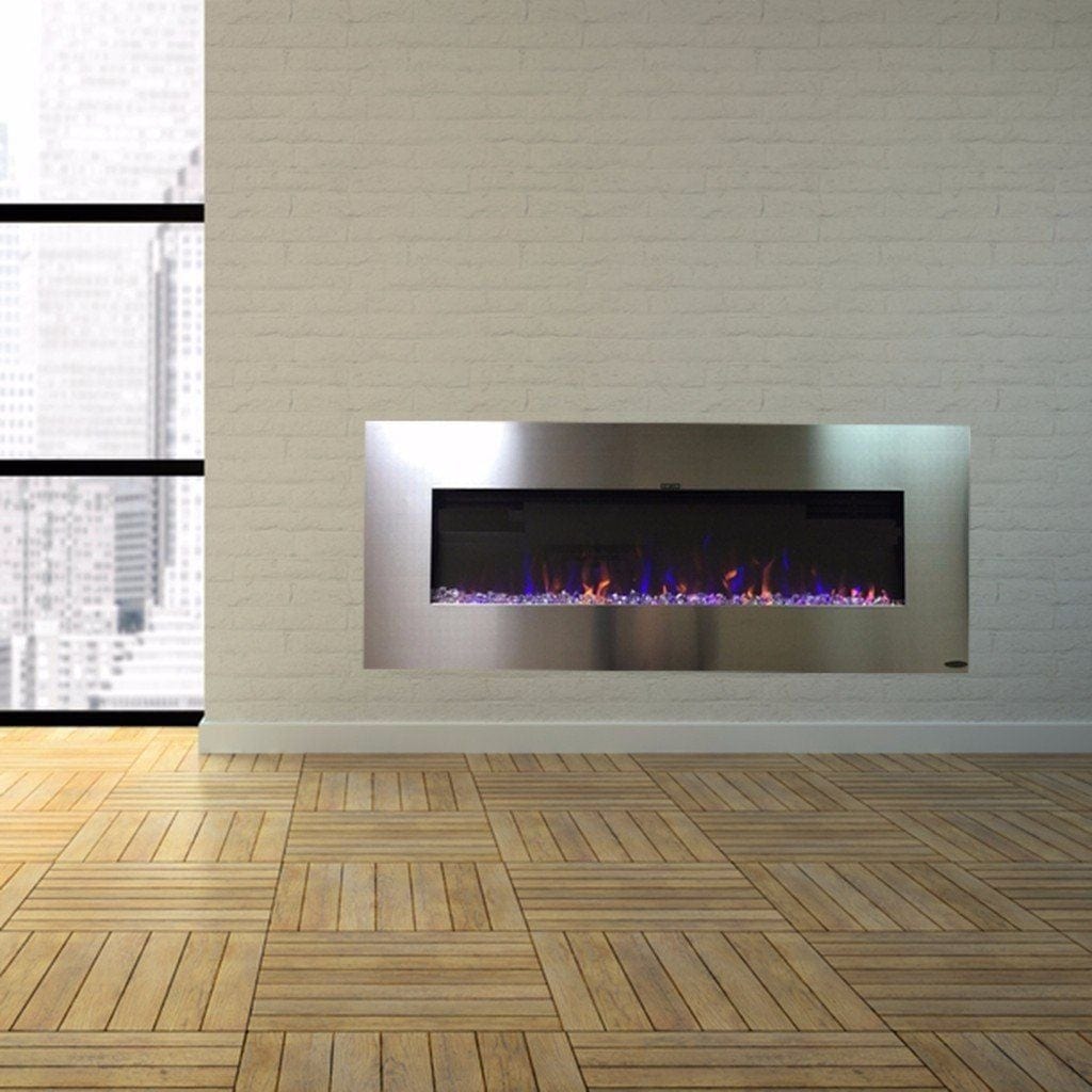 Touchstone AudioFlare Electric Fireplace - Stainless