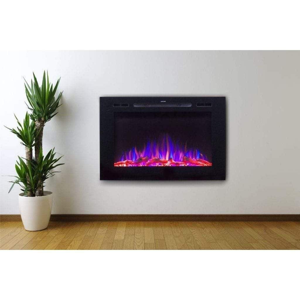 Touchstone Forte 40" Recessed Electric Fireplace