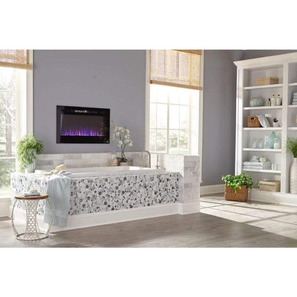 Touchstone Sideline 36" Flush Mount Electric Fireplace