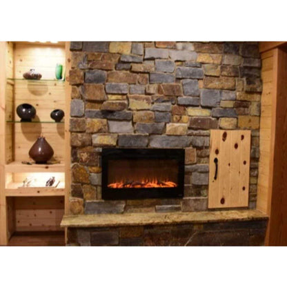 Touchstone Sideline 36" Flush Mount Electric Fireplace