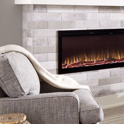 Touchstone Sideline Elite Smart 42" WiFi-Enabled Recessed Electric Fireplace (Alexa/Google Compatible)