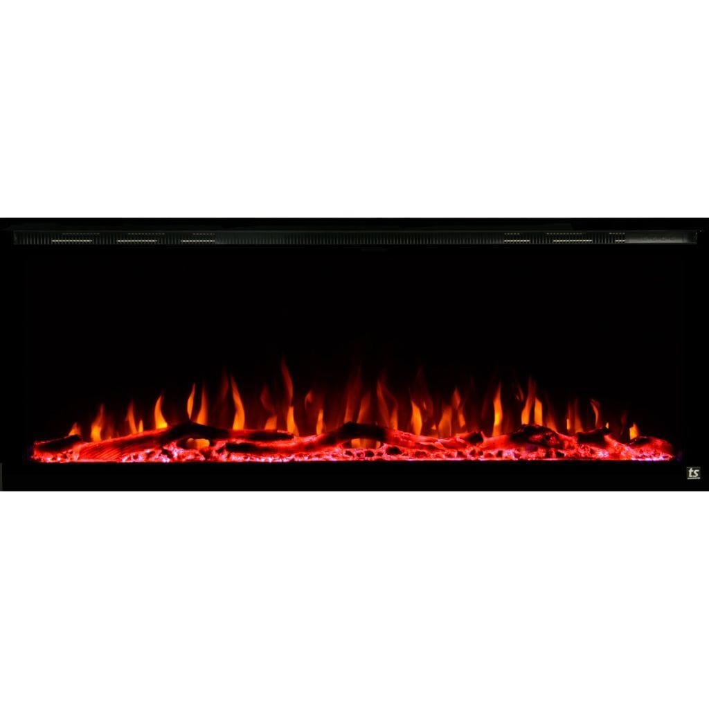 Touchstone Sideline Elite Smart 42" WiFi-Enabled Recessed Electric Fireplace (Alexa/Google Compatible)