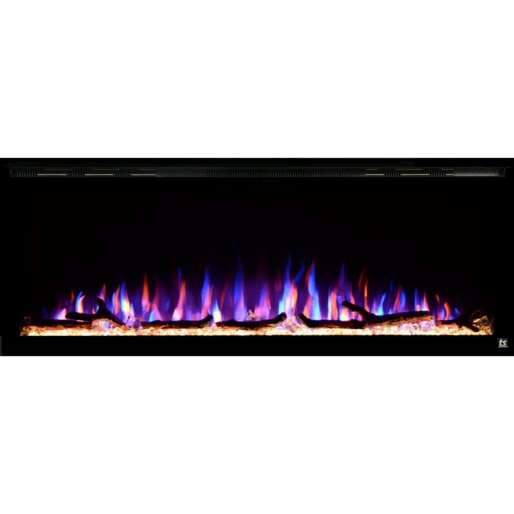 Touchstone Sideline Elite Smart 42" WiFi-Enabled Recessed Electric Fireplace (Alexa/Google Compatible)