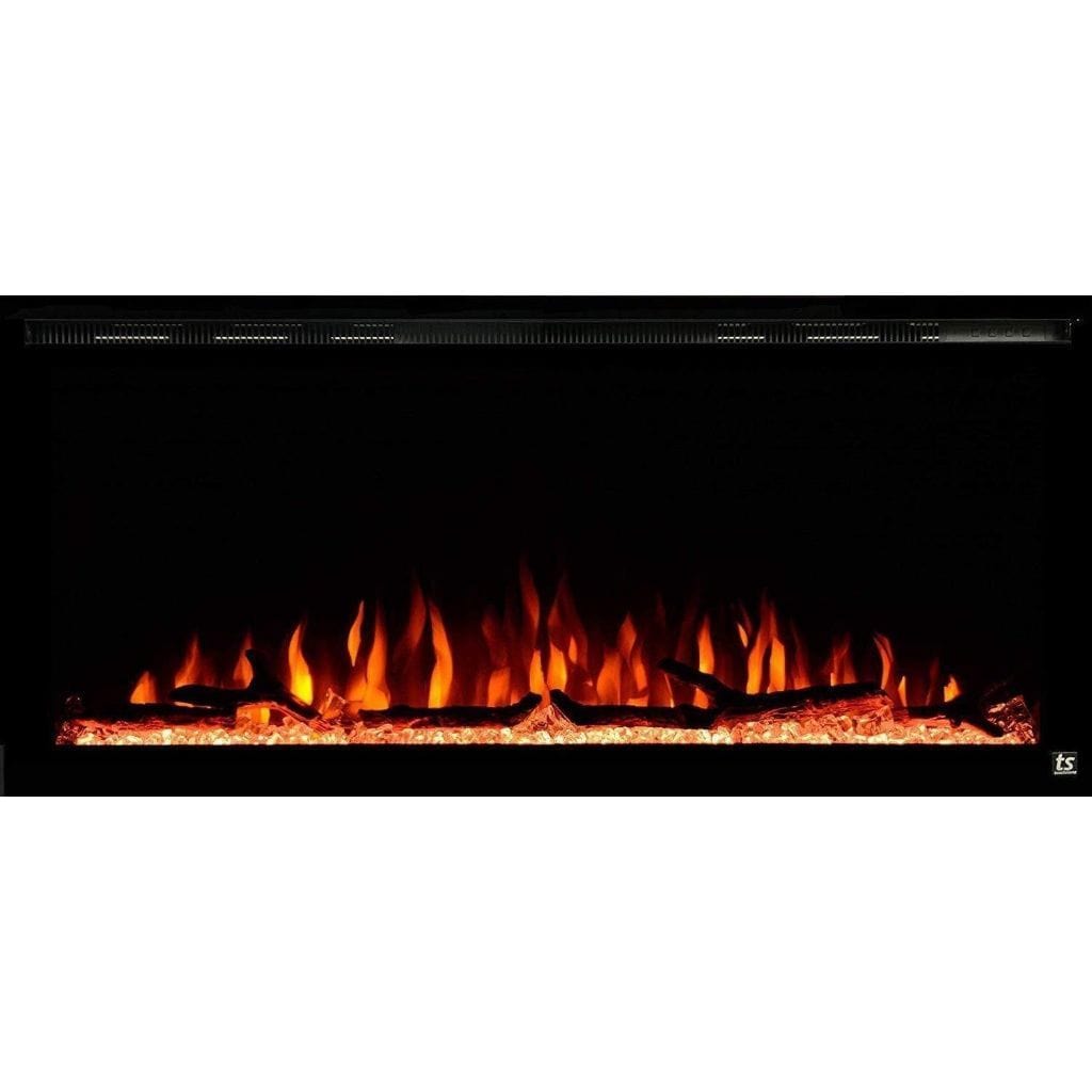 Touchstone Sideline Elite Smart 42" WiFi-Enabled Recessed Electric Fireplace (Alexa/Google Compatible)