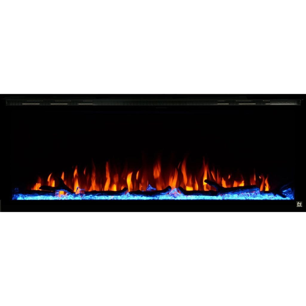 Touchstone Sideline Elite Smart 42" WiFi-Enabled Recessed Electric Fireplace (Alexa/Google Compatible)