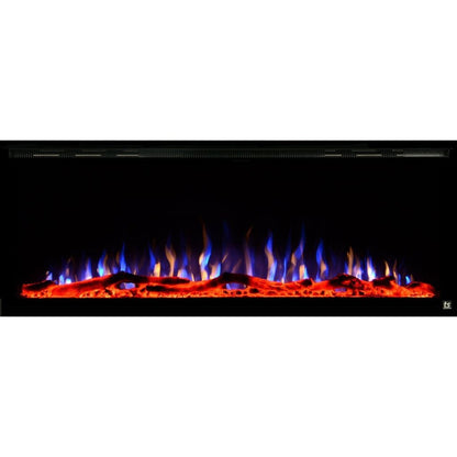 Touchstone Sideline Elite Smart 42" WiFi-Enabled Recessed Electric Fireplace (Alexa/Google Compatible)