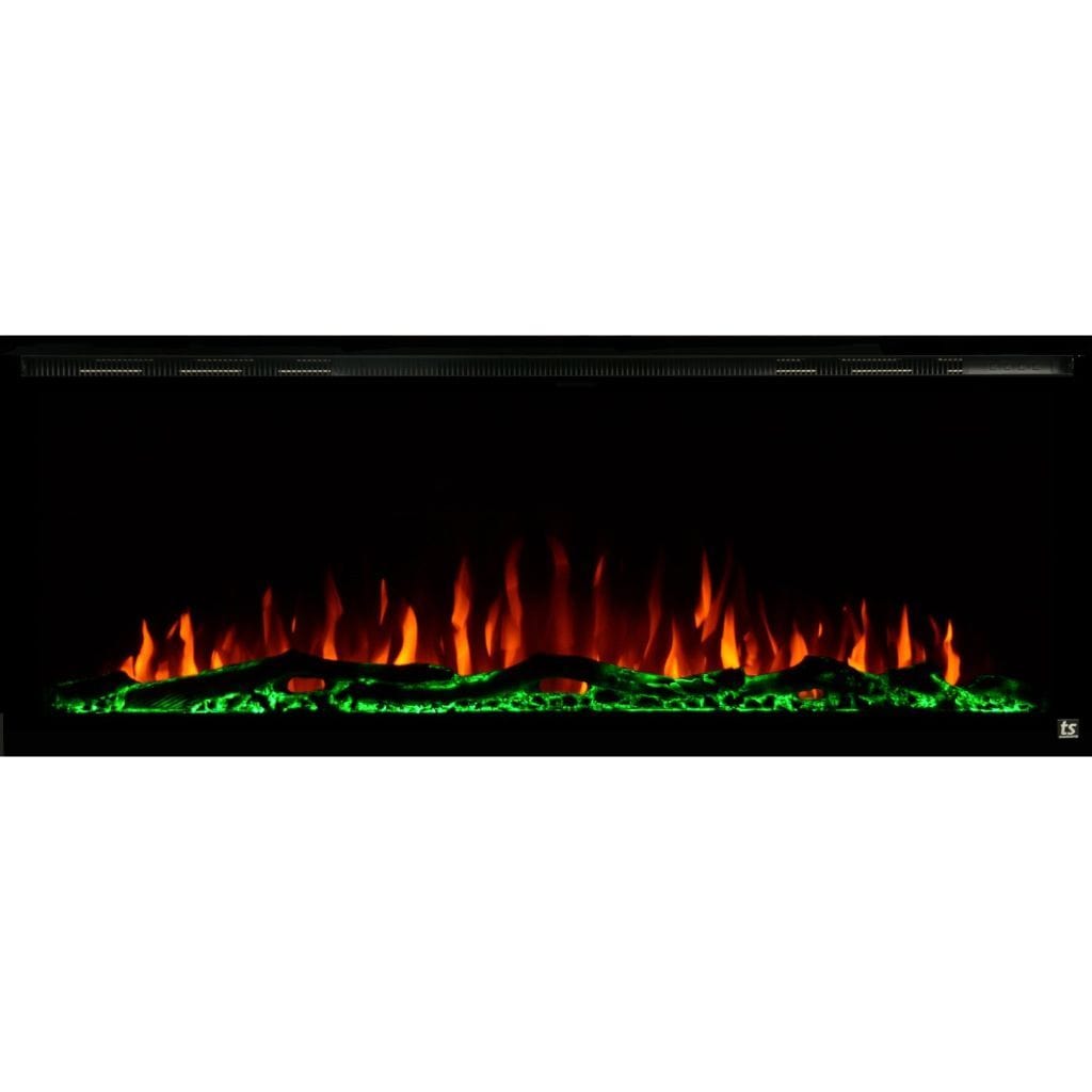 Touchstone Sideline Elite Smart 42" WiFi-Enabled Recessed Electric Fireplace (Alexa/Google Compatible)