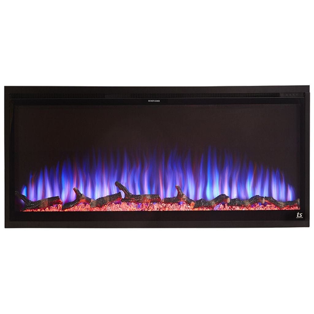 Touchstone Sideline Elite Smart 42" WiFi-Enabled Recessed Electric Fireplace (Alexa/Google Compatible)