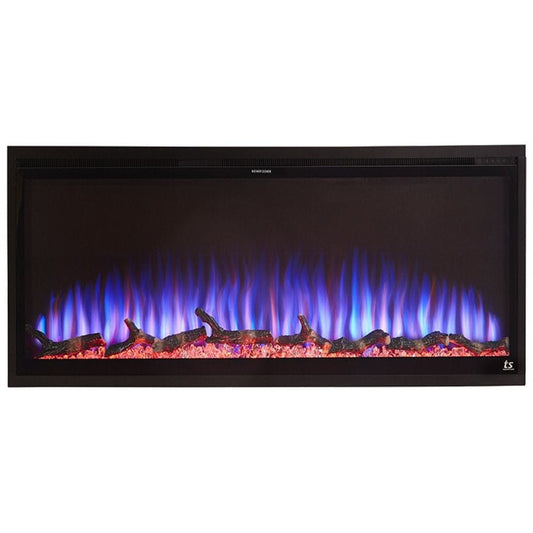 Touchstone Sideline Elite Smart 42" WiFi-Enabled Recessed Electric Fireplace (Alexa/Google Compatible)