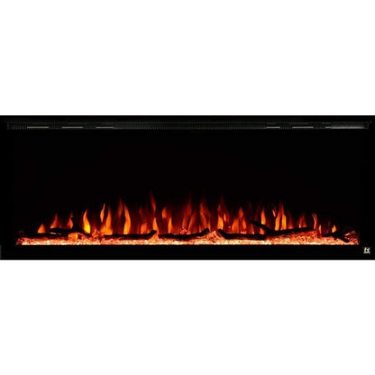 Touchstone Sideline Elite Smart 72" WiFi-Enabled Recessed Electric Fireplace (Alexa/Google Compatible)