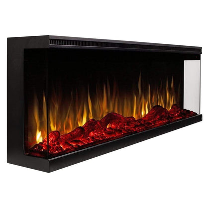 Touchstone Sideline Infinity 3-Sided 60" WiFi Enabled Recessed Electric Fireplace (Alexa/Google Compatible)