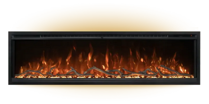 Modern Flames Spectrum Slimline 74" Wall-Mounted / Recessed Electric Fireplace
