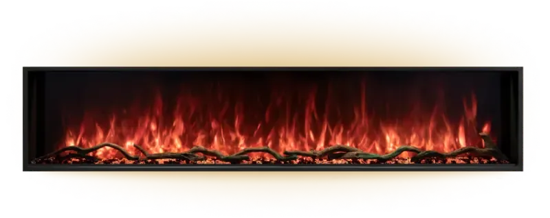 Modern Flames Landscape Pro Slim 96" Built-in Electric Fireplace